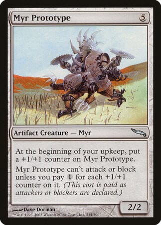 Myr Prototype [Mirrodin] MTG Single Magic: The Gathering  | Multizone: Comics And Games