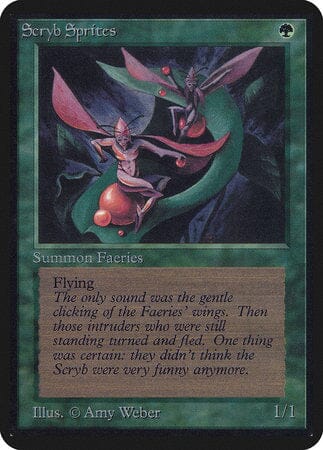 Scryb Sprites [Limited Edition Alpha] MTG Single Magic: The Gathering  | Multizone: Comics And Games