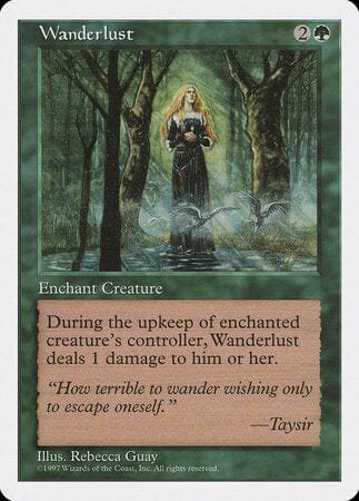 Wanderlust [Fifth Edition] MTG Single Magic: The Gathering  | Multizone: Comics And Games