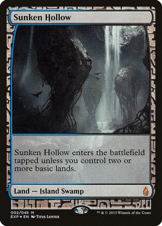 Sunken Hollow [Zendikar Expeditions] MTG Single Magic: The Gathering  | Multizone: Comics And Games