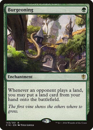 Burgeoning [Commander 2016] MTG Single Magic: The Gathering  | Multizone: Comics And Games