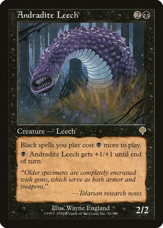 Andradite Leech [Invasion] MTG Single Magic: The Gathering  | Multizone: Comics And Games