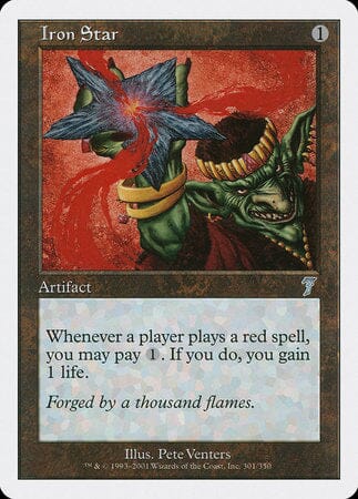 Iron Star [Seventh Edition] MTG Single Magic: The Gathering  | Multizone: Comics And Games