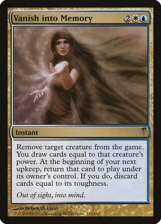 Vanish into Memory [Coldsnap] MTG Single Magic: The Gathering  | Multizone: Comics And Games