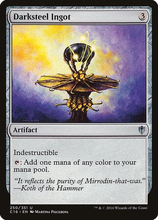 Darksteel Ingot [Commander 2016] MTG Single Magic: The Gathering  | Multizone: Comics And Games