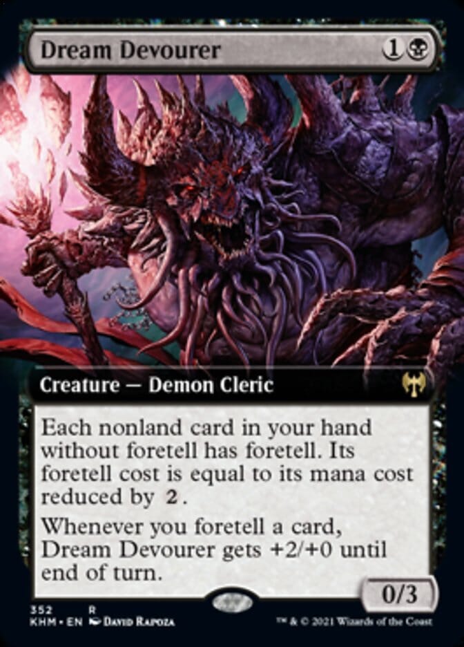 Dream Devourer (Extended Art) [Kaldheim] MTG Single Magic: The Gathering  | Multizone: Comics And Games