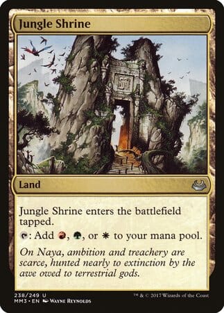 Jungle Shrine [Modern Masters 2017] MTG Single Magic: The Gathering  | Multizone: Comics And Games