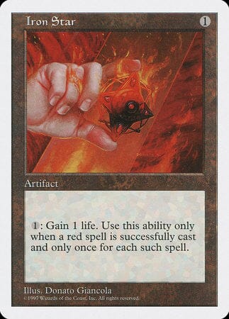 Iron Star [Fifth Edition] MTG Single Magic: The Gathering  | Multizone: Comics And Games