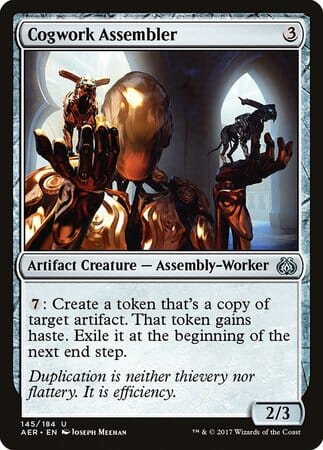 Cogwork Assembler [Aether Revolt] MTG Single Magic: The Gathering  | Multizone: Comics And Games