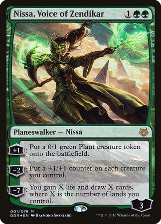 Nissa, Voice of Zendikar [Duel Decks: Nissa vs. Ob Nixilis] MTG Single Magic: The Gathering  | Multizone: Comics And Games