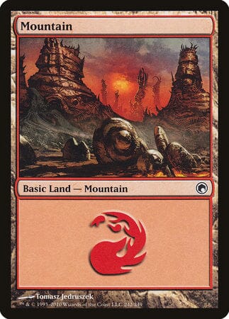 Mountain (242) [Scars of Mirrodin] MTG Single Magic: The Gathering  | Multizone: Comics And Games