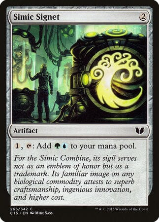 Simic Signet [Commander 2015] MTG Single Magic: The Gathering  | Multizone: Comics And Games