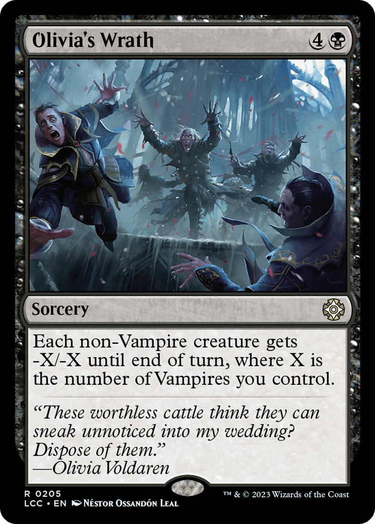Olivia's Wrath [The Lost Caverns of Ixalan Commander] MTG Single Magic: The Gathering  | Multizone: Comics And Games