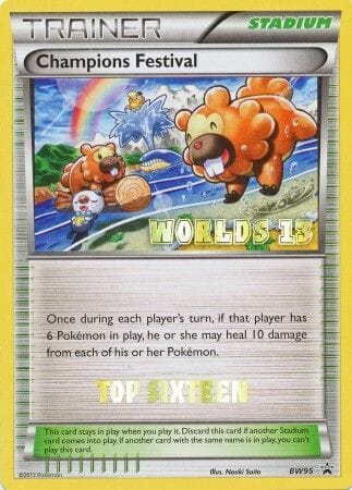 Champions Festival (BW95) (2013 Top Sixteen) [Black & White: Black Star Promos] Pokemon Single Pokémon  | Multizone: Comics And Games