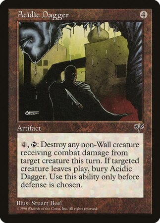 Acidic Dagger [Mirage] MTG Single Magic: The Gathering  | Multizone: Comics And Games