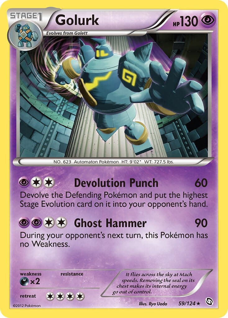 Golurk (59/124) (Theme Deck Exclusive) [Black & White: Dragons Exalted] Pokemon Single Pokémon  | Multizone: Comics And Games