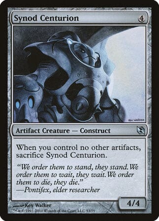 Synod Centurion [Duel Decks: Elspeth vs. Tezzeret] MTG Single Magic: The Gathering  | Multizone: Comics And Games