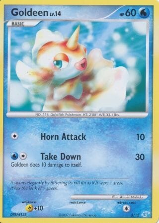 Goldeen (3/12) [Diamond & Pearl: Trainer Kit - Manaphy] Pokemon Single Pokémon  | Multizone: Comics And Games