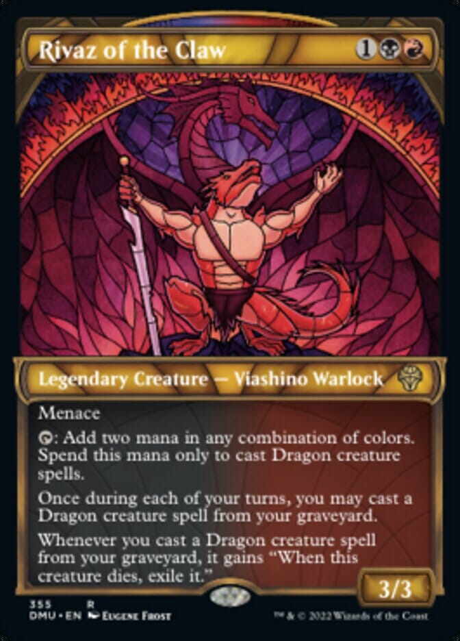 Rivaz of the Claw (Showcase Textured) [Dominaria United] MTG Single Magic: The Gathering  | Multizone: Comics And Games