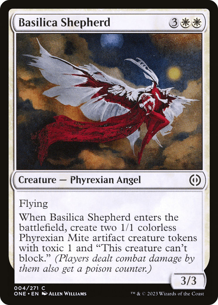 Basilica Shepherd [Phyrexia: All Will Be One] MTG Single Magic: The Gathering  | Multizone: Comics And Games