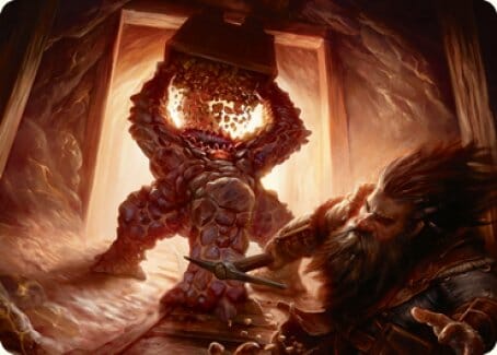 Xorn Art Card [Dungeons & Dragons: Adventures in the Forgotten Realms Art Series] MTG Single Magic: The Gathering  | Multizone: Comics And Games