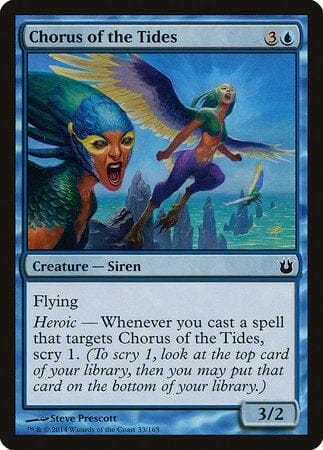 Chorus of the Tides [Born of the Gods] MTG Single Magic: The Gathering  | Multizone: Comics And Games