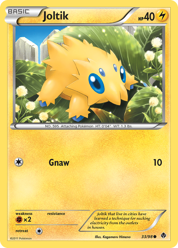 Joltik (33/98) [Black & White: Emerging Powers] Pokemon Single Pokémon  | Multizone: Comics And Games