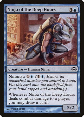Ninja of the Deep Hours [Planechase 2012] MTG Single Magic: The Gathering  | Multizone: Comics And Games