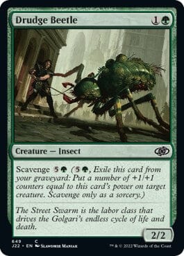 Drudge Beetle [Jumpstart 2022] MTG Single Magic: The Gathering  | Multizone: Comics And Games