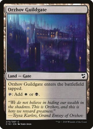 Orzhov Guildgate [Commander 2018] MTG Single Magic: The Gathering  | Multizone: Comics And Games