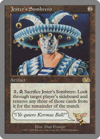 Jester's Sombrero [Unglued] MTG Single Magic: The Gathering  | Multizone: Comics And Games