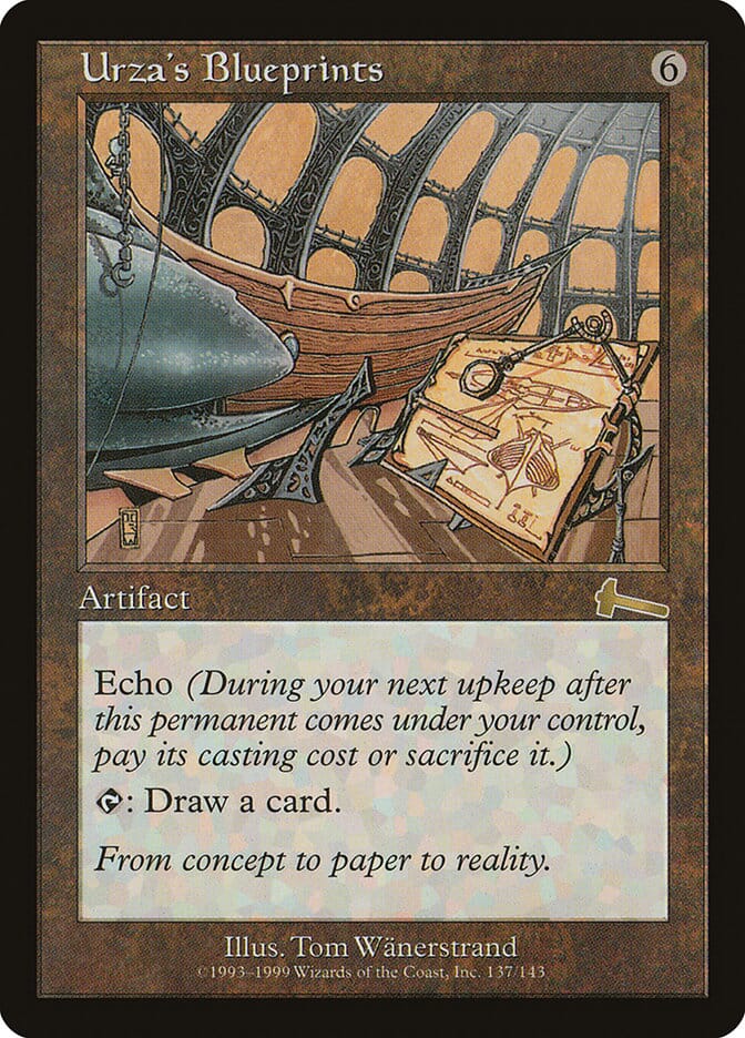 Urza's Blueprints [Urza's Legacy] MTG Single Magic: The Gathering  | Multizone: Comics And Games