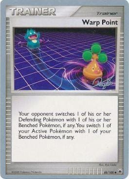 Warp Point (88/100) (Bliss Control - Paul Atanassov) [World Championships 2008] Pokemon Single Pokémon  | Multizone: Comics And Games