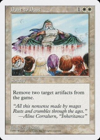 Dust to Dust [Fifth Edition] MTG Single Magic: The Gathering  | Multizone: Comics And Games