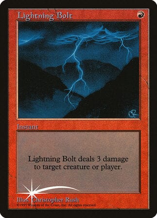 Lightning Bolt [Judge Gift Cards 1998] MTG Single Magic: The Gathering  | Multizone: Comics And Games
