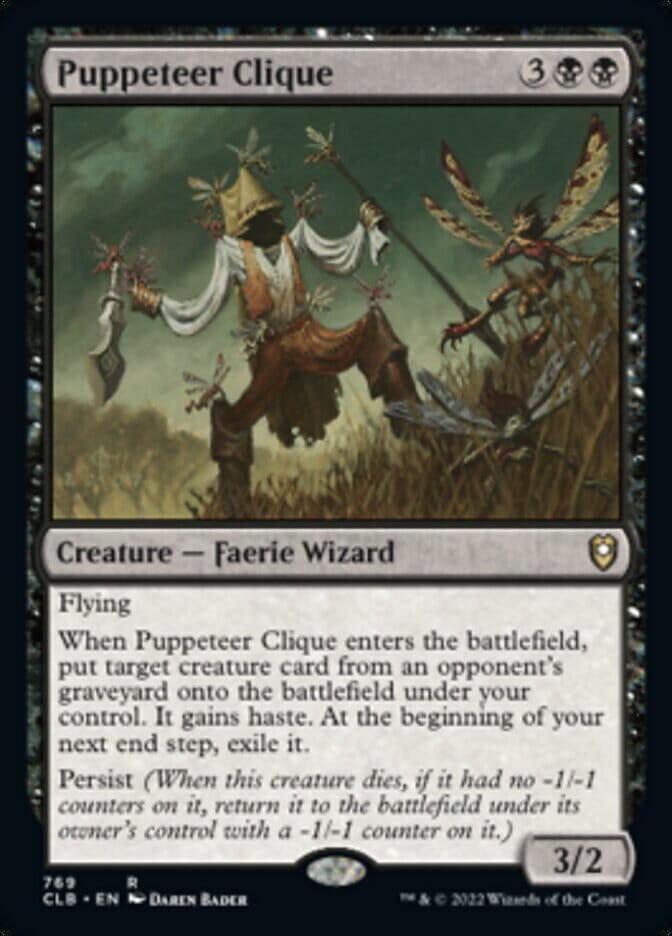 Puppeteer Clique [Commander Legends: Battle for Baldur's Gate] MTG Single Magic: The Gathering  | Multizone: Comics And Games