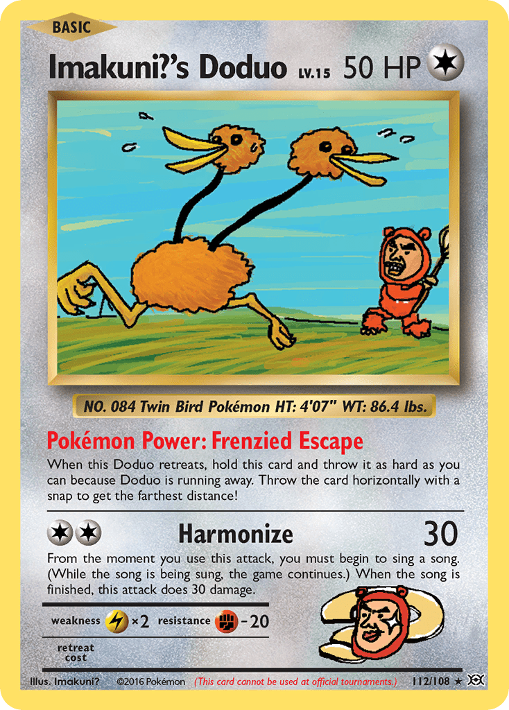 Imakuni?'s Doduo (112/108) [XY: Evolutions] Pokemon Single Pokémon  | Multizone: Comics And Games