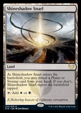 Shineshadow Snarl [Strixhaven: School of Mages] MTG Single Magic: The Gathering  | Multizone: Comics And Games