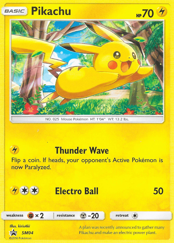 Pikachu (SM04) [Sun & Moon: Black Star Promos] Pokemon Single Pokémon  | Multizone: Comics And Games