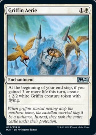 Griffin Aerie [Core Set 2021] MTG Single Magic: The Gathering  | Multizone: Comics And Games