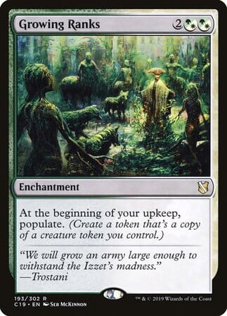 Growing Ranks [Commander 2019] MTG Single Magic: The Gathering  | Multizone: Comics And Games