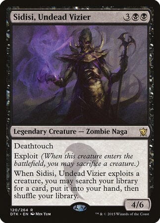 Sidisi, Undead Vizier [Dragons of Tarkir] MTG Single Magic: The Gathering  | Multizone: Comics And Games