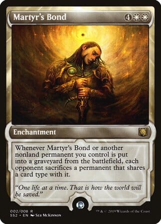 Martyr's Bond [Signature Spellbook: Gideon] MTG Single Magic: The Gathering  | Multizone: Comics And Games