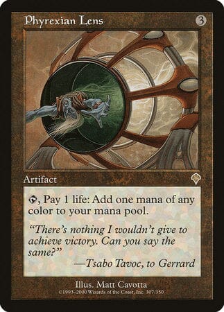 Phyrexian Lens [Invasion] MTG Single Magic: The Gathering  | Multizone: Comics And Games