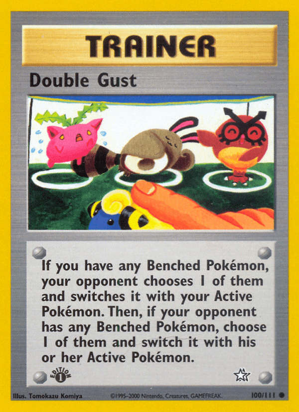 Double Gust (100/111) [Neo Genesis 1st Edition] Pokemon Single Pokémon  | Multizone: Comics And Games