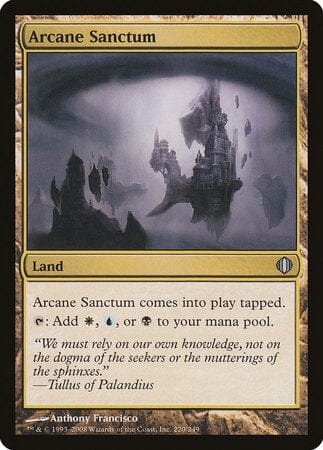 Arcane Sanctum [Shards of Alara] MTG Single Magic: The Gathering  | Multizone: Comics And Games