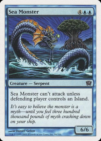 Sea Monster [Ninth Edition] MTG Single Magic: The Gathering  | Multizone: Comics And Games