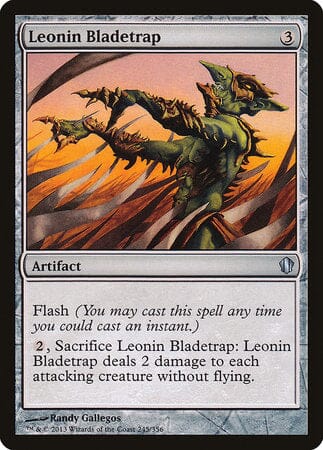 Leonin Bladetrap [Commander 2013] MTG Single Magic: The Gathering  | Multizone: Comics And Games