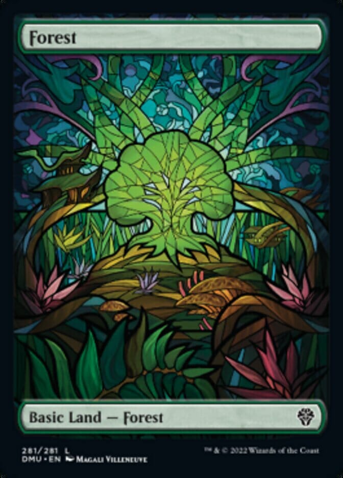 Forest (Showcase) [Dominaria United] MTG Single Magic: The Gathering  | Multizone: Comics And Games
