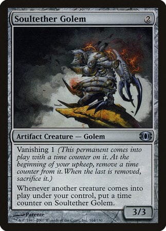 Soultether Golem [Future Sight] MTG Single Magic: The Gathering  | Multizone: Comics And Games
